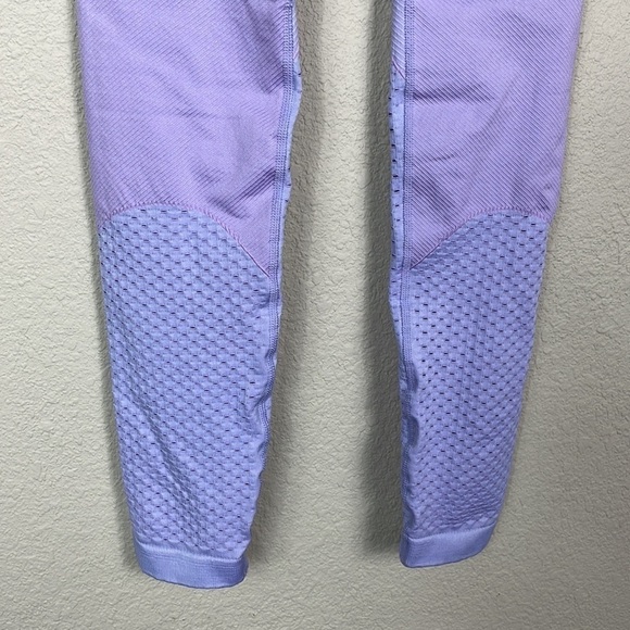 Adidas x IVY PARK Knit Seamless Sport Leggings Athletic Training Purple Lavender - Picture 8 of 14